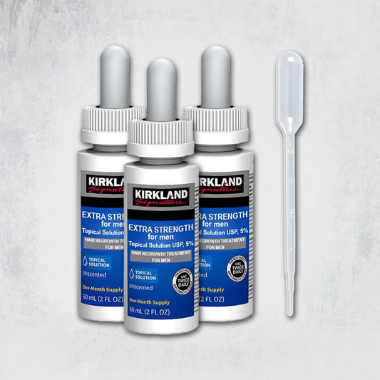 Minoxidil 5% Kirkland | 3 Frascos