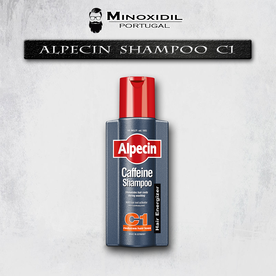 Alpecin Caffeine C1 Shampoo | Queda de Cabelo - Minoxidil Portugal