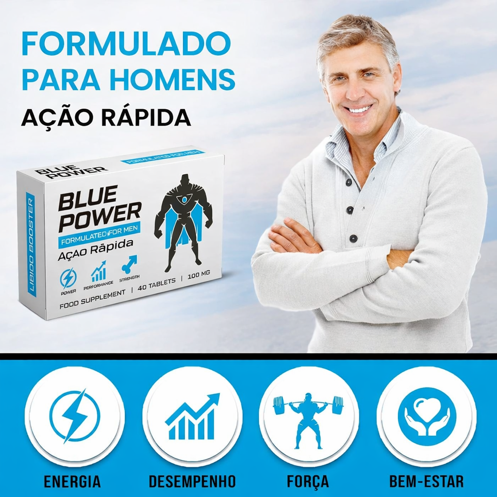 Blue Power - Booster de Libido