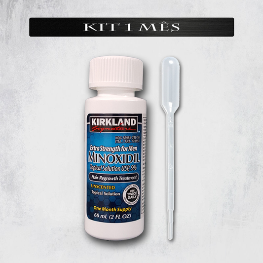 Minoxidil 5% Kirkland | 1 Frasco - Minoxidil Portugal