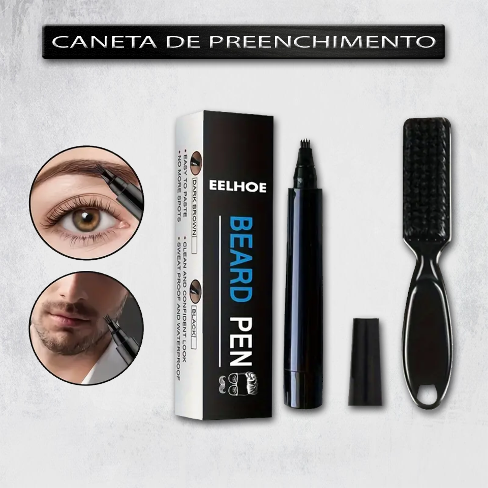 BeardPen - Caneta de Preenchimento - Minoxidil Portugal